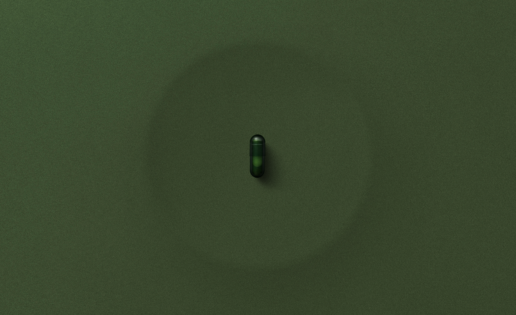 Seed Daily Synbiotic capsule on green